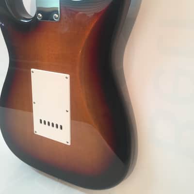 Stadium Stratocaster Electric Guitar-NEW-Sunburst-Quality Hardware-Shop Setup! image 8