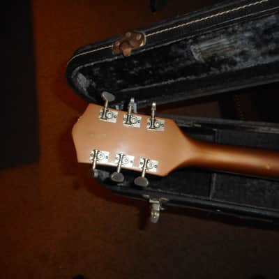Gretsch 6105 Rally 1967 - 1971 - Bamboo Yellow with Copper Mist Back image 6