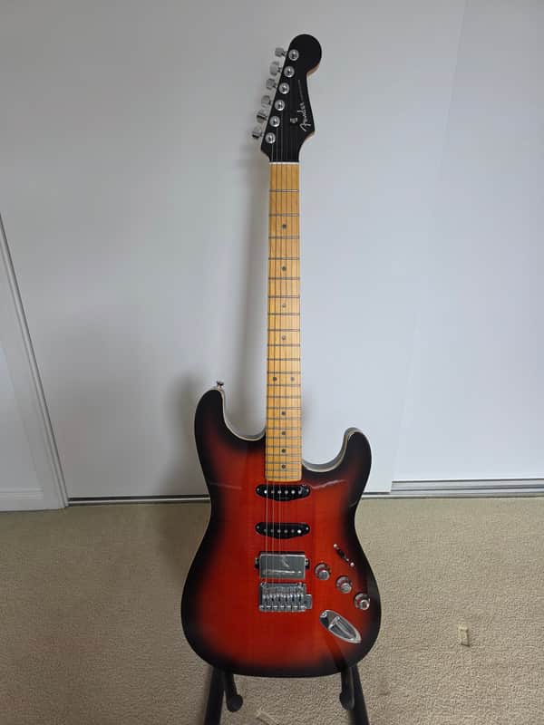 Fender MIJ Aerodyne Special Stratocaster HSS 2022 - 2024 - Hot Rod Burst