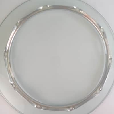 Gibraltar-Ludwig 14"10Lug Resonant COB Triple-Flange Snare Drum BRASS Rim/Hoop image 6