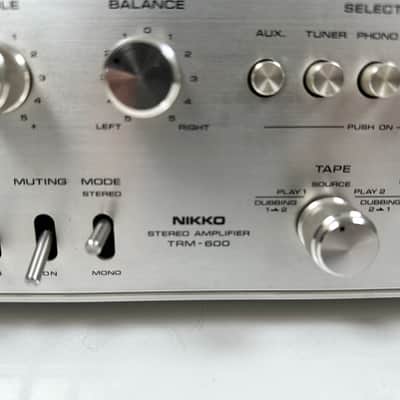 Nikko TRM-600 Stereo Integrated Amplifier image 5