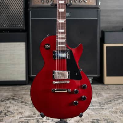 Gibson Les Paul Standard 50s Mahogany Top Electric Guitar - Vintage Cherry with Hardshell Case image 3