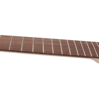 7-String Guitar Paddle Head Guitar Neck, Maple, Rosewood Fretboard image 6