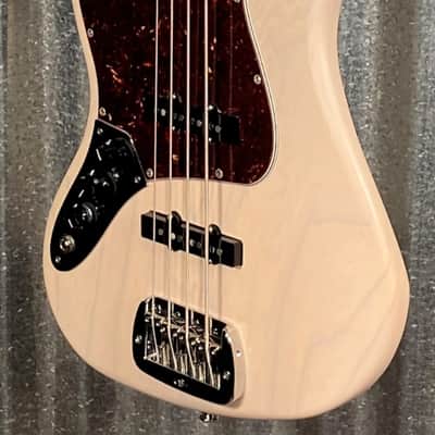 G&L USA 2017 Custom JB 4 String Jazz Bass Blonde Frost Left Hand & Case #4175 Used image 7