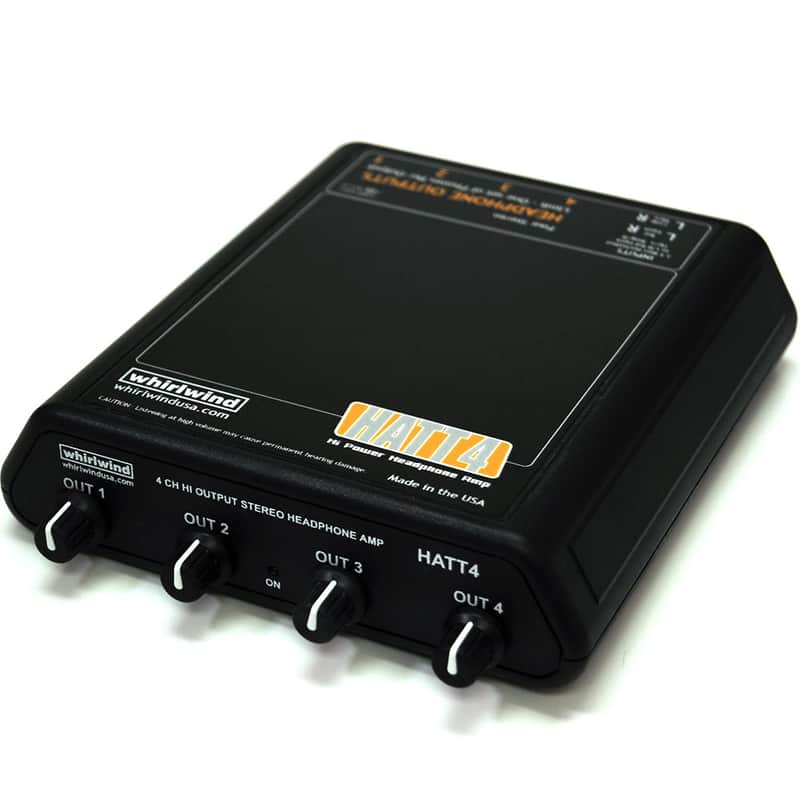 Whirlwind HATT4 High-Power 4-Channel Headphone Amplifier image 1