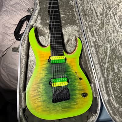Mayones Duvell Qatsi 1.0 John Browne Signature 7 String 2018 - Juice Burst image 1
