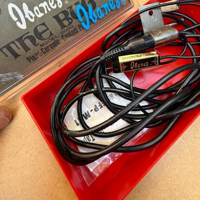 Ibanez The Bug vintage acoustic instrument guitar pickup made in Japan with orginal box 70’s image 5