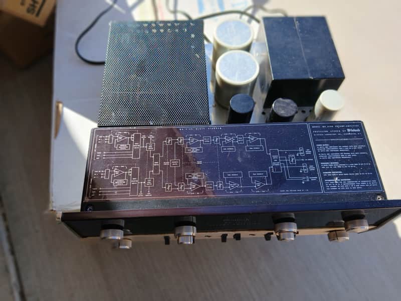 McIntosh MA5100 45-Watt Stereo Solid State Integrated Amplifier 1966 - 1972 - Black image 1