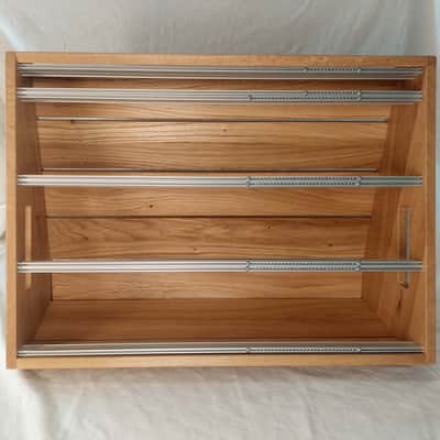 10U / 126hp Eurorack case EVA • Rails + M3 nuts / Oak / Unpowered image 3