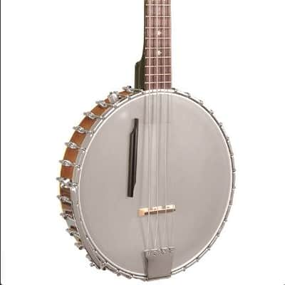 Gold Tone BB-400+ 4-String Banjo Bass w/ Pickup & Case 14" Head 32" Scale w/case image 1