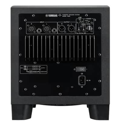Yamaha HS8S Powered Studio Subwoofer (Single, Black) - 8in Bild 3