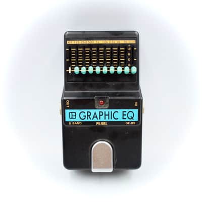 Pearl GE-09 9-Band Graphic EQ Made in Japan Vintage Guitar Effect Pedal 024366 image 2