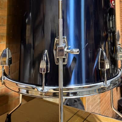 Tama Swingstar 16” Floor Tom Red Label 80’s - Midnight Blue image 3