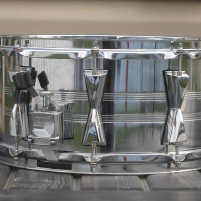 Tama Granstar 6.5x14 Seamless Steel Shell Snare Drum (mastercraft/artstar) image 2