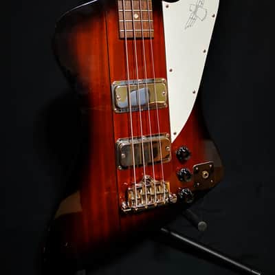 Orville Thunderbird Bass 1997 Sunburst Made In Japan image 2