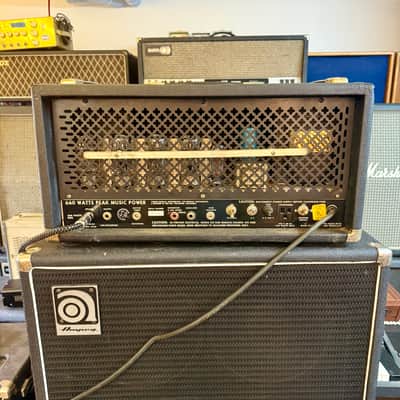Fender 300ps bass guitar amplifier c 1969 Blackface all tube 300 watt ampeg svt killer original vintage usa 300-PS image 4