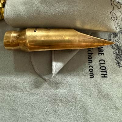 Selmer Bec Tenor Jazz tribute 8 (open tip) 2010-2015 - Gold plated image 3