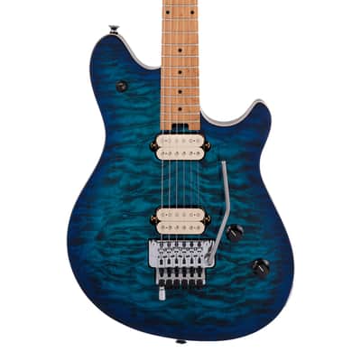EVH Wolfgang Special QM - Baked Maple Fingerboard, Chlorine Burst image 1