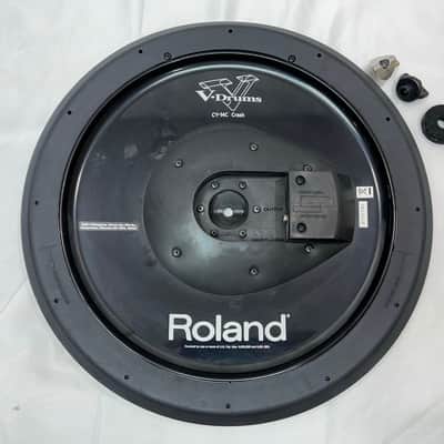 Roland CY14C Crash V-Cymbal V Drum Trigger CY-14C Black Bottom image 3