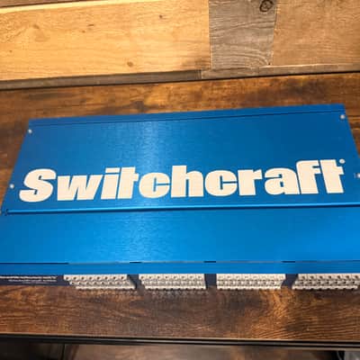Switchcraft StudioPatch Series 6425 64-Point TT-DB25 Patchbay 2010s - Blue image 3