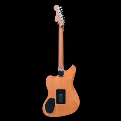 Fender Acoustasonic Standard Jazzmaster, Aged Natural image 4