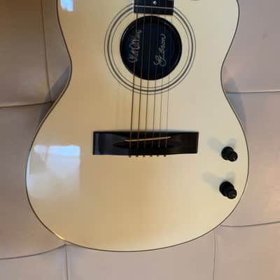 RARE  * Billy Joel’s Band Gibson Chet Atkins Prototype 1 of 1 1990 White image 1