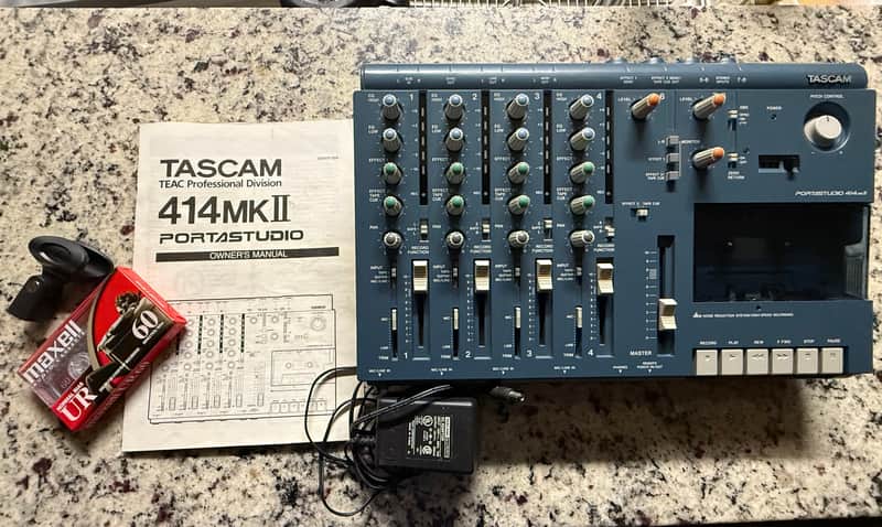 Tascam Portastudio 414 MKII 4-Track Cassette Recorder | Reverb