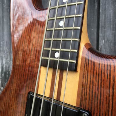 Mint 1981 Aria Pro II SB-900 Matsumoku 4 String Bass in Walnut Perfect image 6
