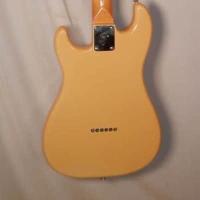 Fender Made in U.S.A. Bullet S-3 Maple Fretboard Butterscotch electric guitar with case used vintage 1981 image 11