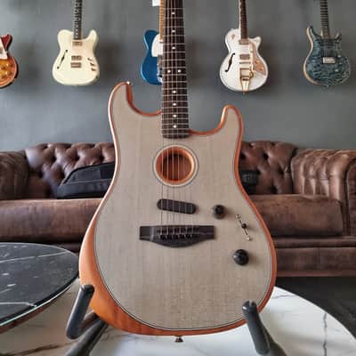 Fender Stratocaster Acoustasonic Sonic Blue image 1