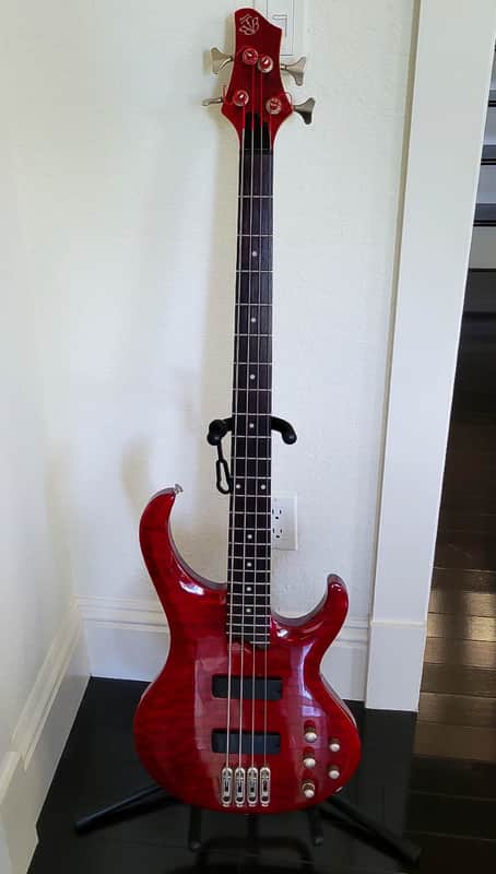Ibanez BTB  2000 Transparent Red image 1