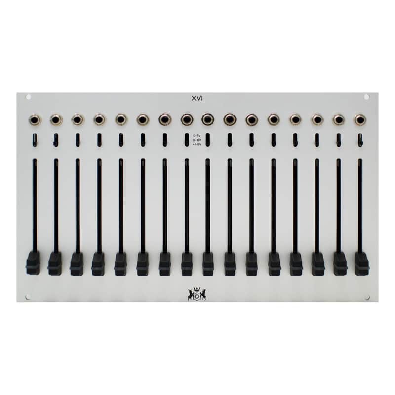 Michigan Synth Works XVI Eurorack Fader Controller Module (Silver) image 1