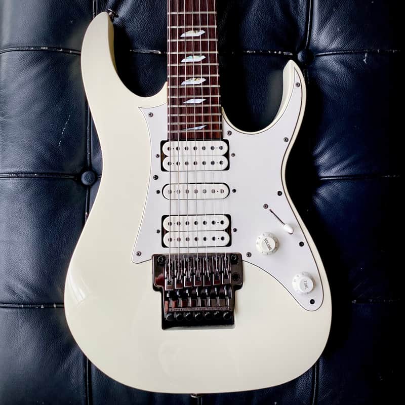Ibanez UV7PWH Universe 1990 – First Year – Steve Vai – Collector Grade image 1
