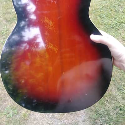 Mosrite Serenade Acoustic Guitar Body Vintage image 9