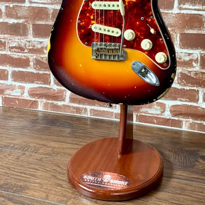 Starr Strat Custom 2020 3-Tone Sunburst Spitfire Guard Ronin Wound Pickups New Introductory Pricing (Authorized Dealer) image 4