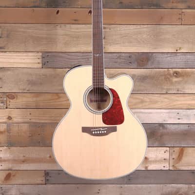 Takamine GJ72CE Jumbo Cutaway Acoustic-Electric Guitar Natural image 4