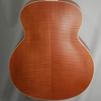 Guild Jumbo Junior Acoustic Electric Bass Antique Blonde Satin image 5