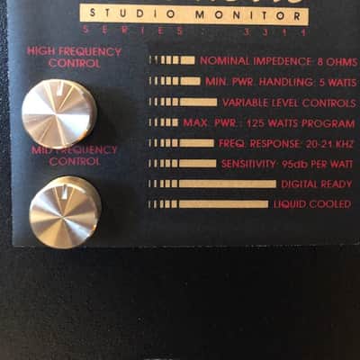 Acoustic Acoustic Studio Monitors 3311 Black image 1