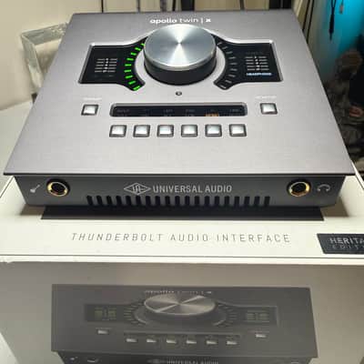 Universal Audio Apollo Twin X DUO Heritage Edition Thunderbolt 3 Audio Interface 2020 - Present - Gray image 2