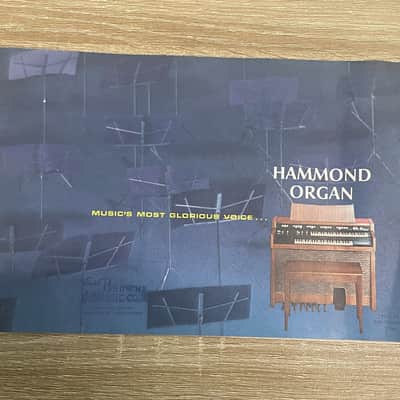 Hammond/Leslie - Lot of Manuals, Booklets and Misc Documents - 1950s-1970s image 10