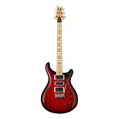 PRS Swamp Ash Special Maple Electric Guitar - Scarlet Smokeburst - Open Box image 2