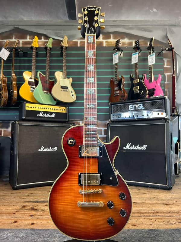 Westfield E4500 Cherry Red Sunburst Electric Guitar image 1