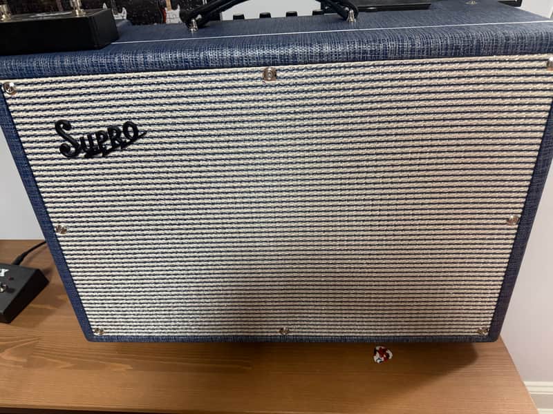 Immagine Supro  Royal Reverb 1650RT 35/60W 2x10 Tube Guitar Combo Amp - 1