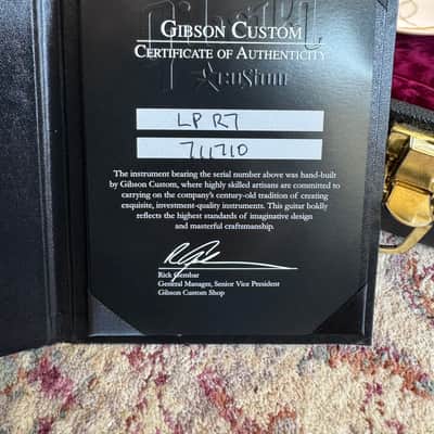 Gibson R7 Les Paul 2011 - Gold top image 5