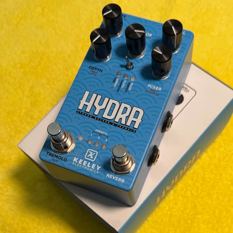 Keeley Hydra Stereo Reverb & Tremolo