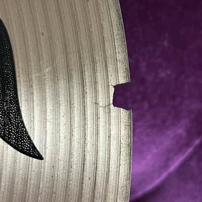 Zildjian Avedis 13" Thin Crash Rare Size (Cracked) image 4
