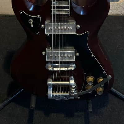 Kay Montclair Apollo 1960's Mahogany Vintage Electric Guitar Bigsby image 1