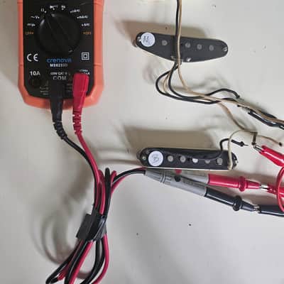 USA G&L Legacy CLF-100 Alnico V Pickup Set - Calibrated (6.67k / 6.52k / 7.06k) image 4