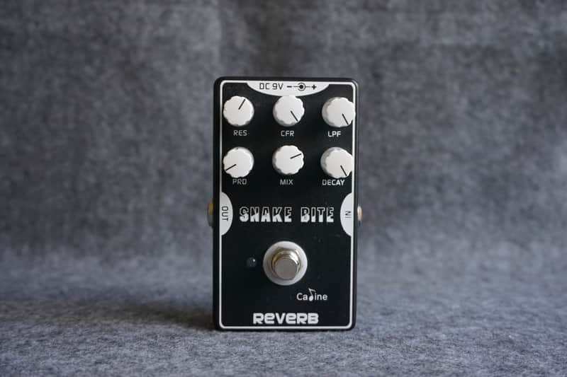 Caline CP-26 Snake Bite Reverb/Delay 2010s - Black image 1