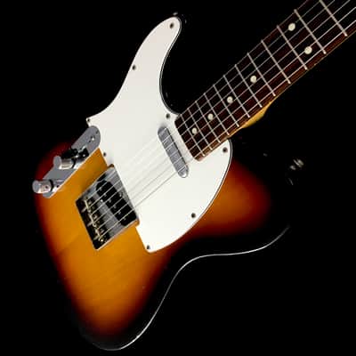 LEFTY! Vintage Fender Japan Custom Edition Tele Nitrocellulose Lacquer Sunburst Telecaster Collectors HSC 1 of 1! image 23